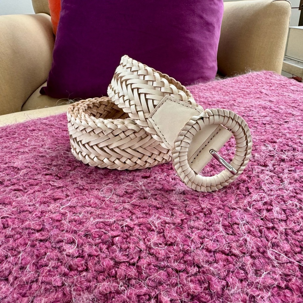 Banana Republic Braided Leather Belt